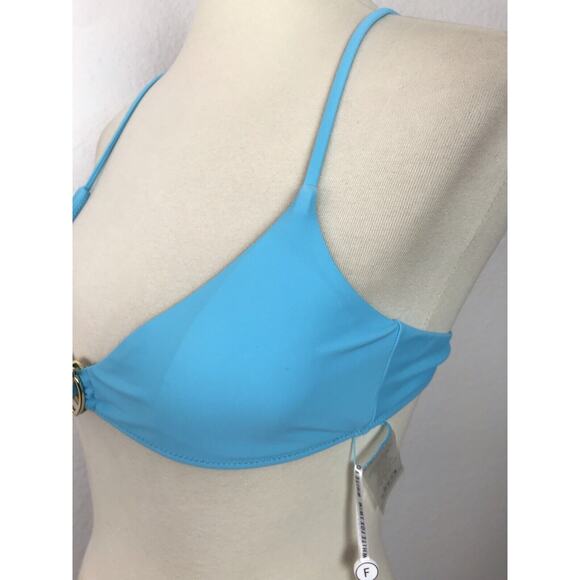 White Fox Swim Arrow To My Heart X Back Bikini Top Swimwear - Picture 4 of 7